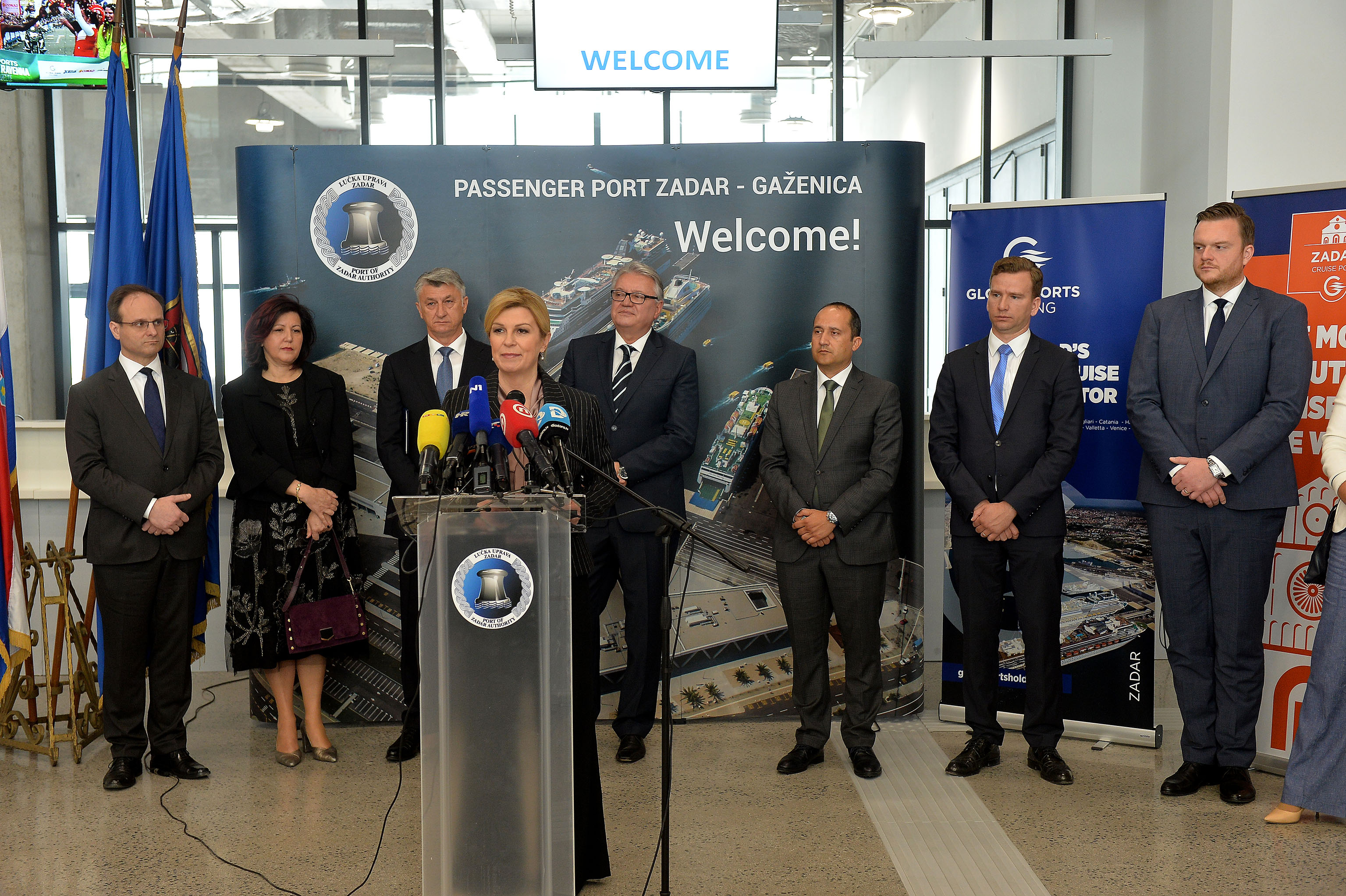 Inauguration of new passenger terminal at Zadar Cruise Port